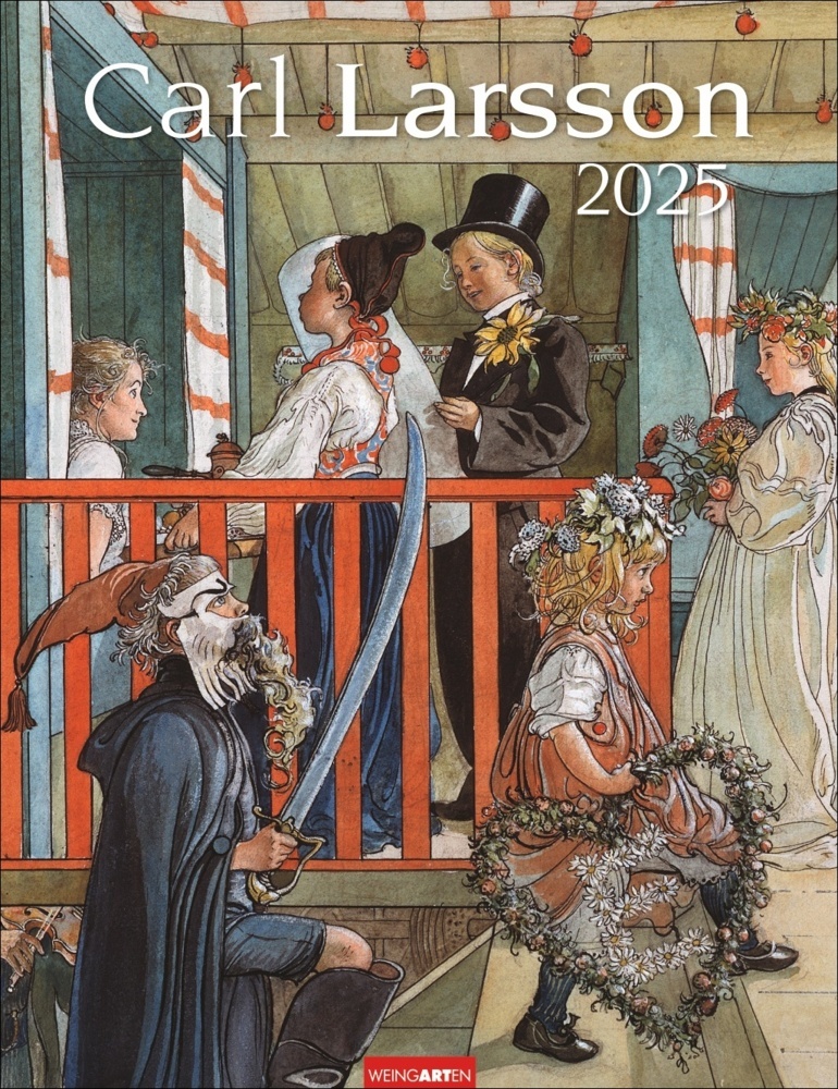 Cover: 9783839901137 | Carl Larsson Kalender 2025 | Larsson Carl | Kalender | Spiralbindung