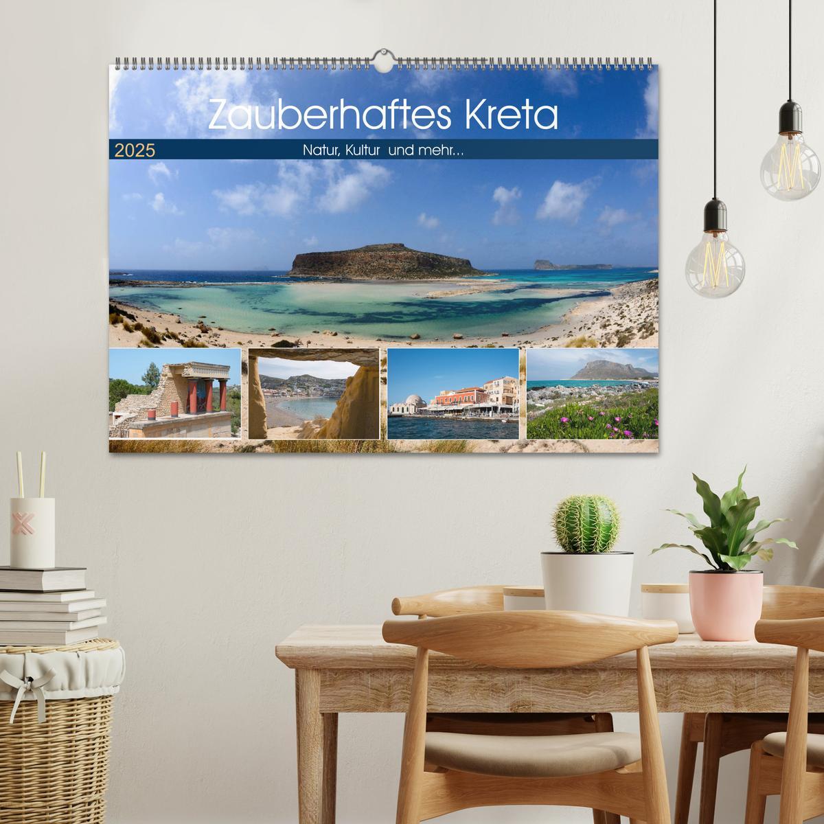 Bild: 9783435382217 | Zauberhaftes Kreta (Wandkalender 2025 DIN A2 quer), CALVENDO...