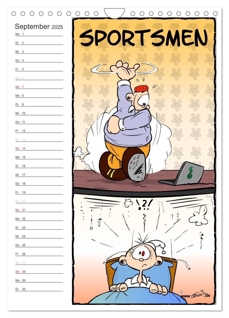 Bild: 9783457045763 | Trumix Cartoons - Autsch, das tut weh! (Wandkalender 2025 DIN A4...