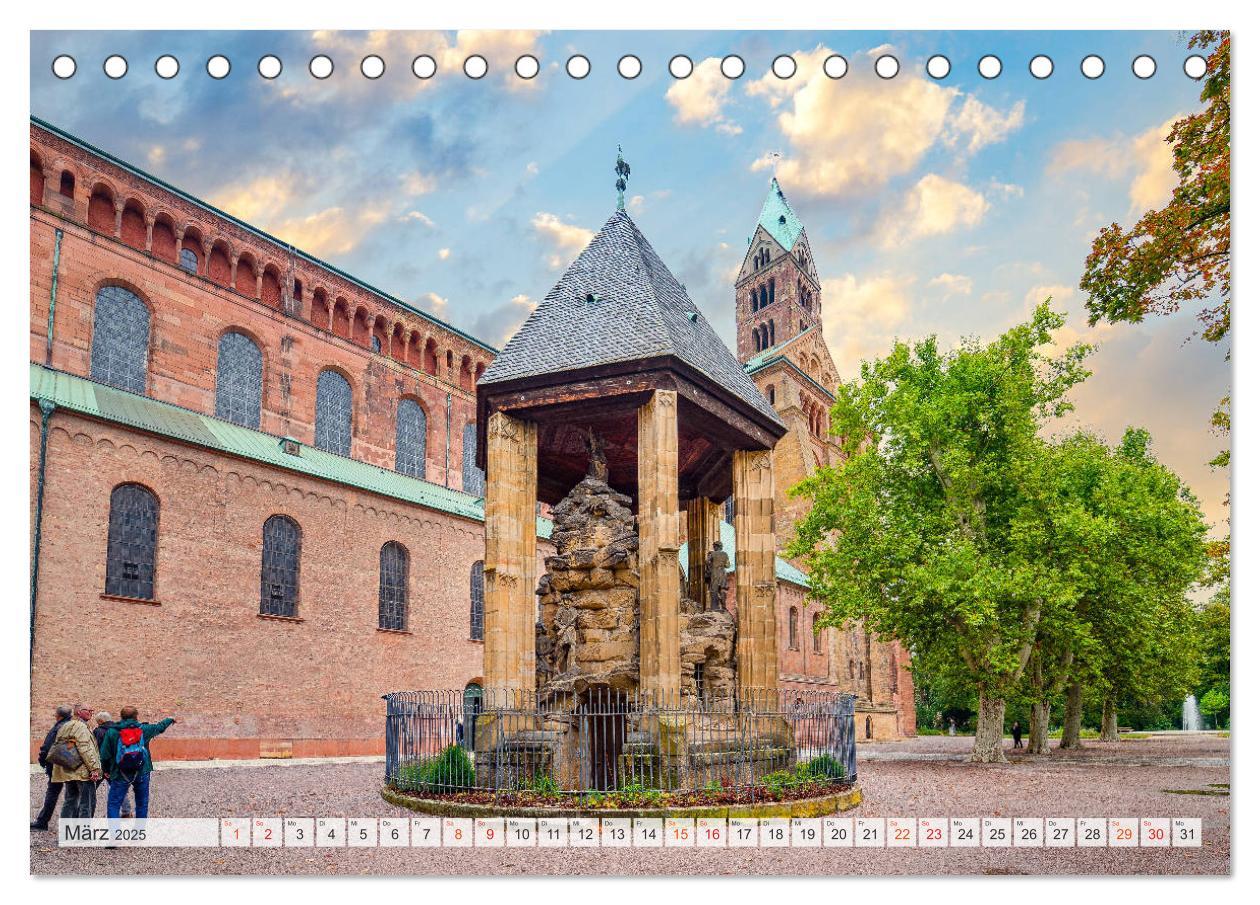 Bild: 9783435194070 | Speyer Impressionen (Tischkalender 2025 DIN A5 quer), CALVENDO...