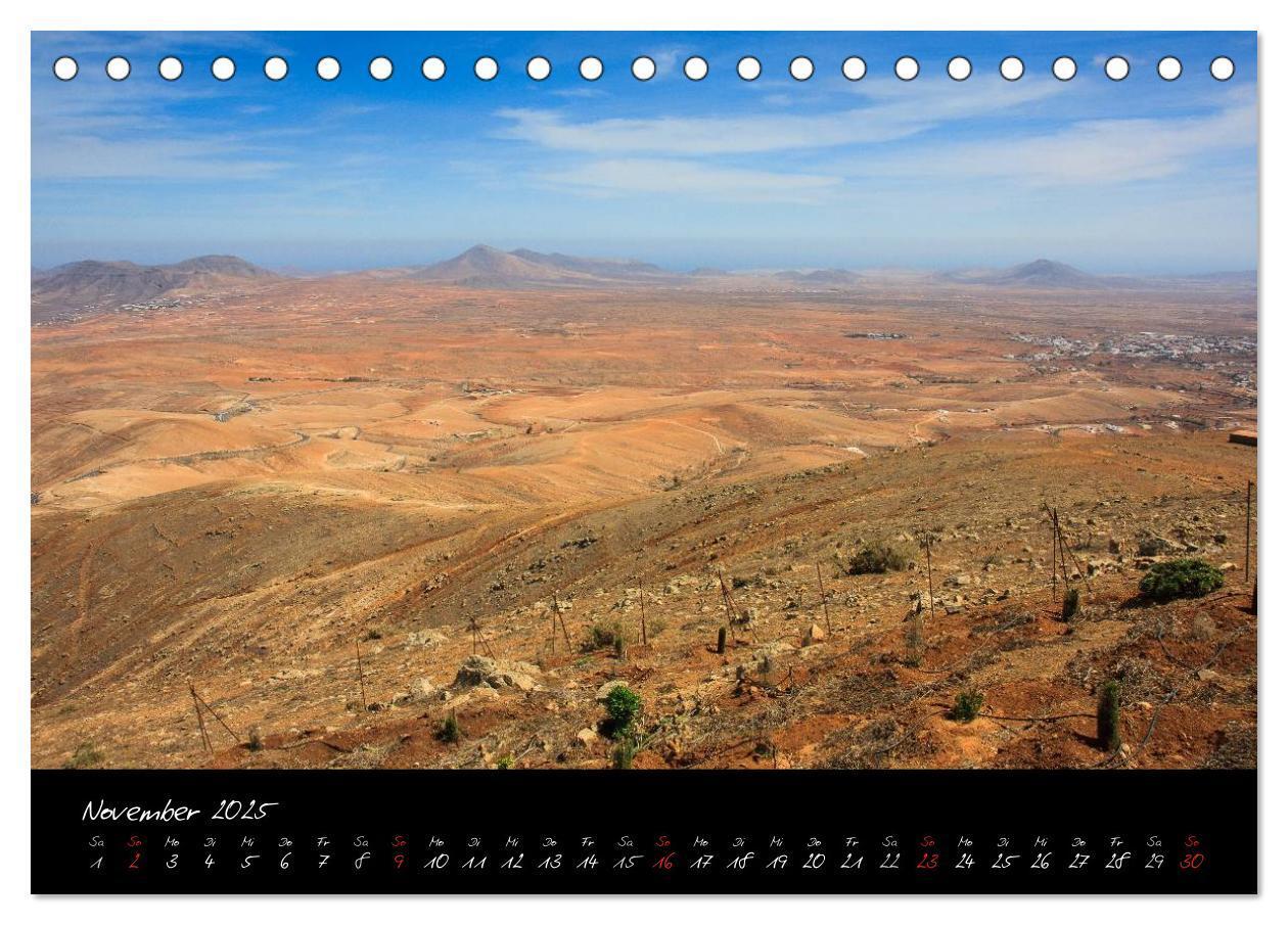 Bild: 9783435776894 | Fuerteventura (Tischkalender 2025 DIN A5 quer), CALVENDO...