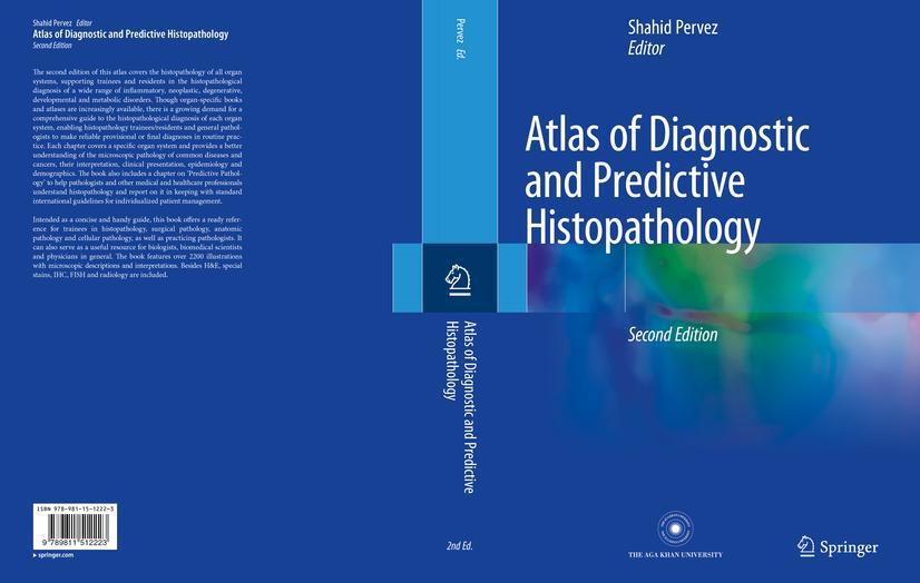 Cover: 9789811512223 | Atlas of Diagnostic and Predictive Histopathology | Shahid Pervez