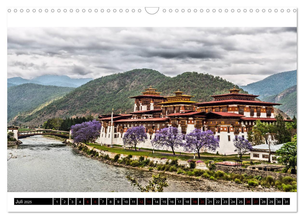 Bild: 9783435335886 | Bhutan - Natur und Tradition (Wandkalender 2025 DIN A3 quer),...