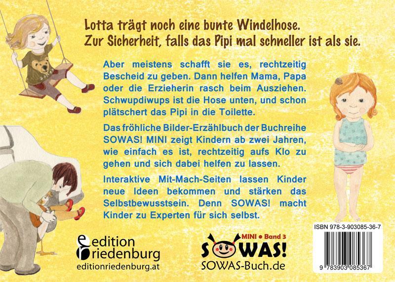 Rückseite: 9783903085367 | Lotta geht schon aufs Klo! | So bleibt die Hose sauber | Taschenbuch