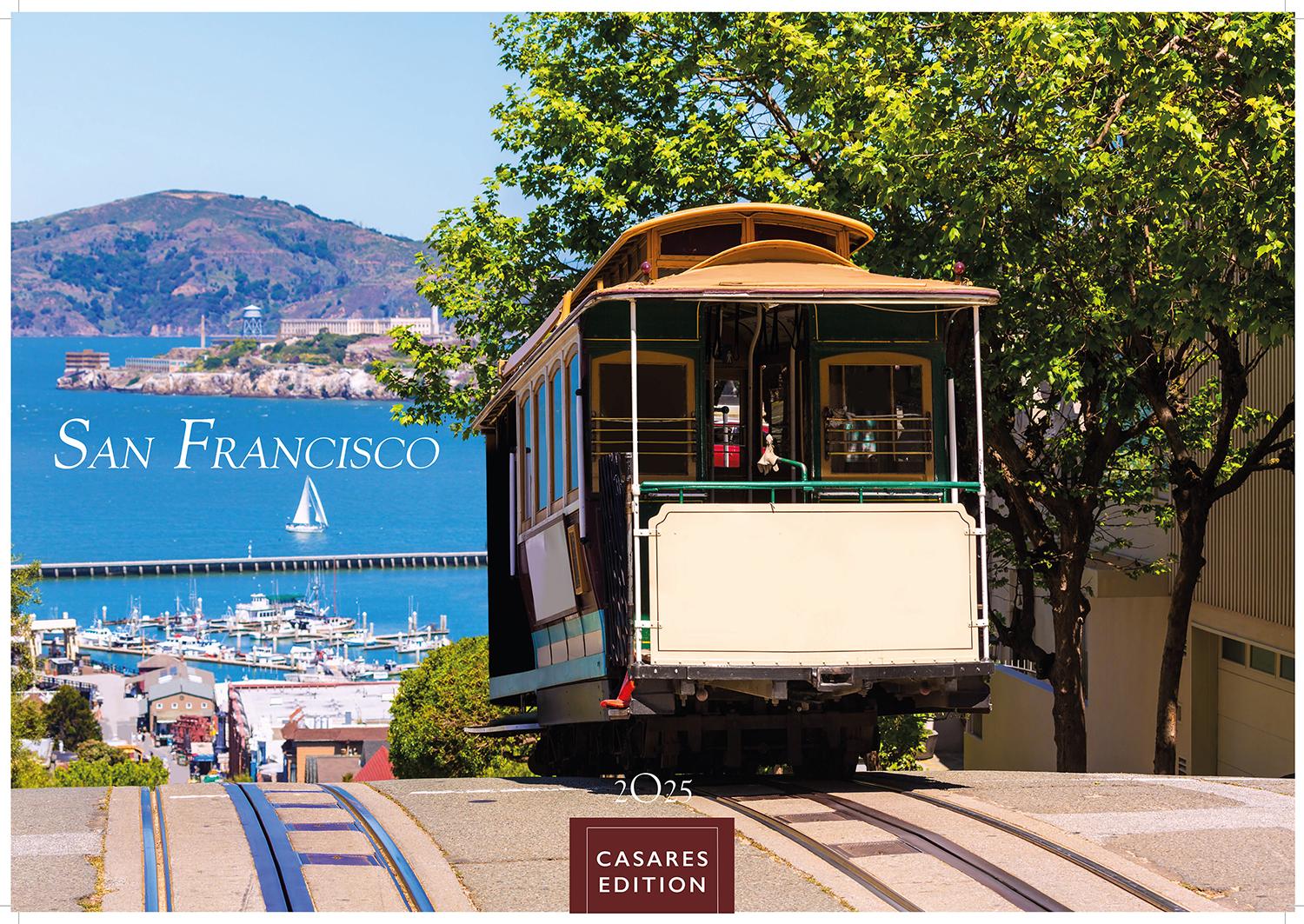 Cover: 9781835242759 | San Francisco 2025 S 24x35cm | Kalender | 14 S. | Deutsch | 2025