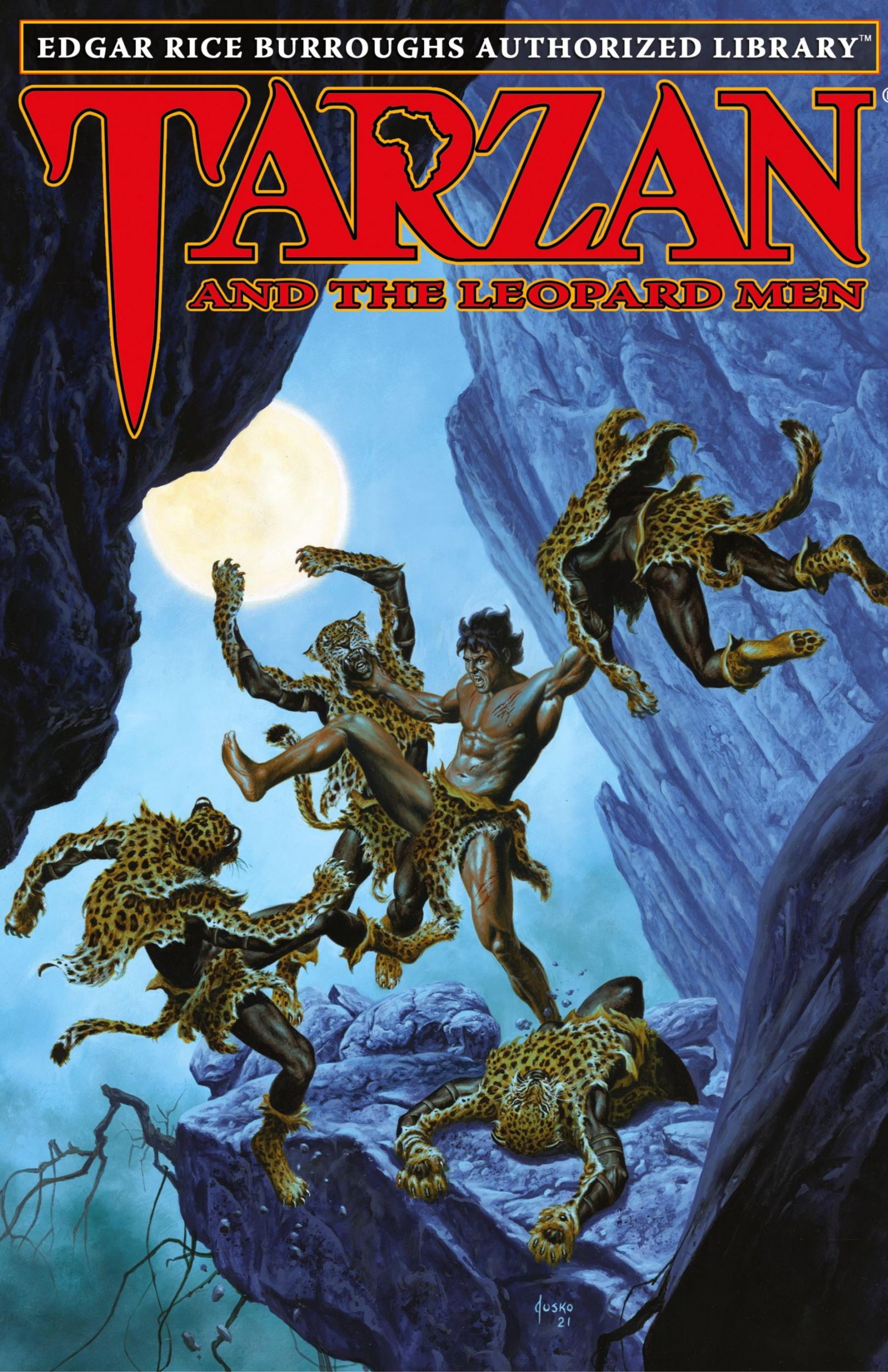 Cover: 9781951537173 | Tarzan and the Leopard Men | Edgar Rice Burroughs Authorized Library