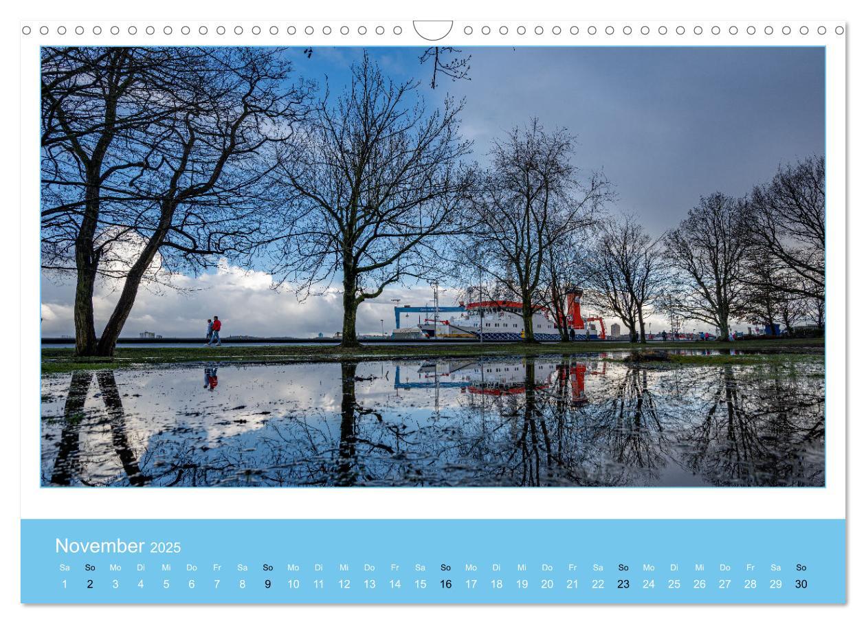 Bild: 9783435036554 | Kiel: Maritime Impressionen (Wandkalender 2025 DIN A3 quer),...