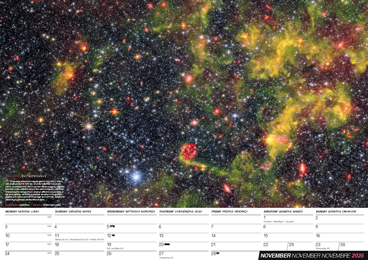 Bild: 9798893610574 | Space 2025: Views from the James Webb Telescope | Kalender | 14 S.