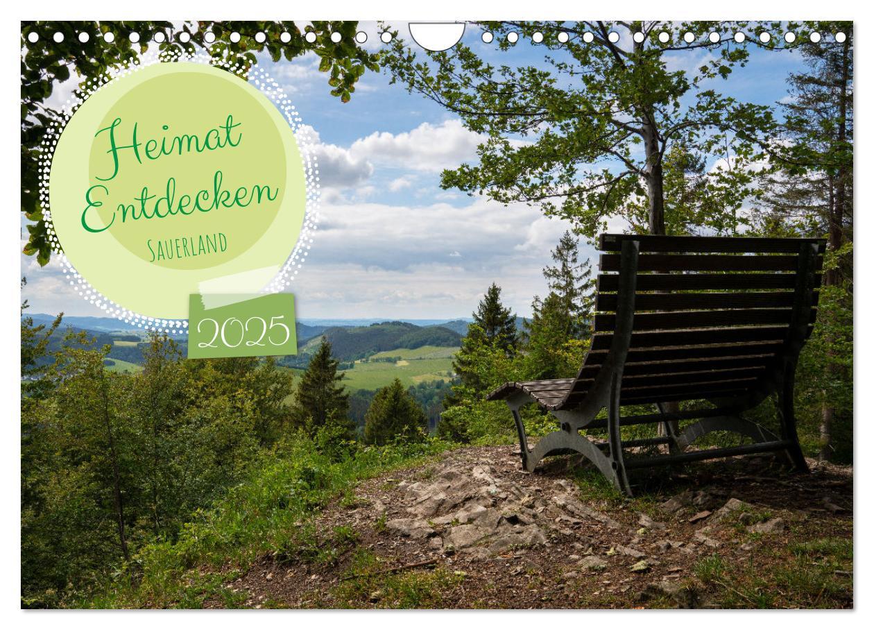 Cover: 9783383861567 | Heimat Entdecken: Sauerland (Wandkalender 2025 DIN A4 quer),...