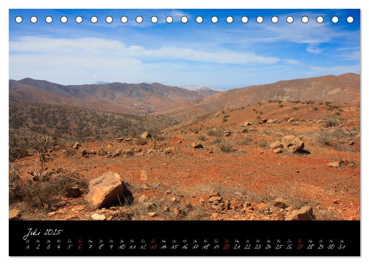 Bild: 9783435776894 | Fuerteventura (Tischkalender 2025 DIN A5 quer), CALVENDO...