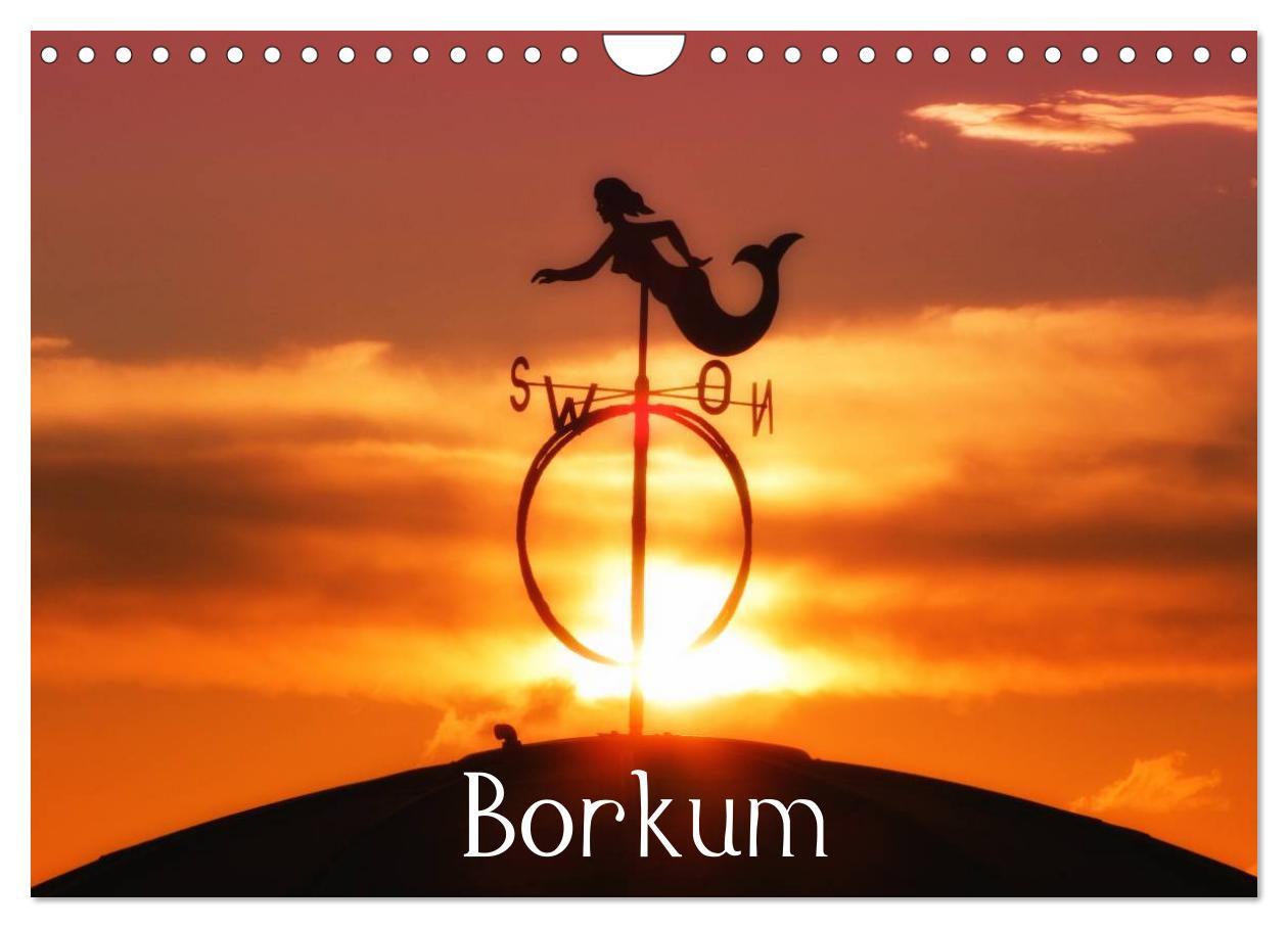 Cover: 9783435760824 | Borkum (Wandkalender 2025 DIN A4 quer), CALVENDO Monatskalender | 2025