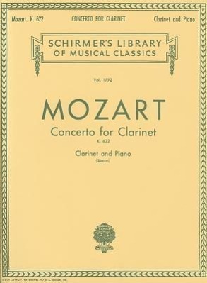 Cover: 9780793555840 | Clarinet Concerto K.622 | Wolfgang Amadeus Mozart | Taschenbuch | Buch