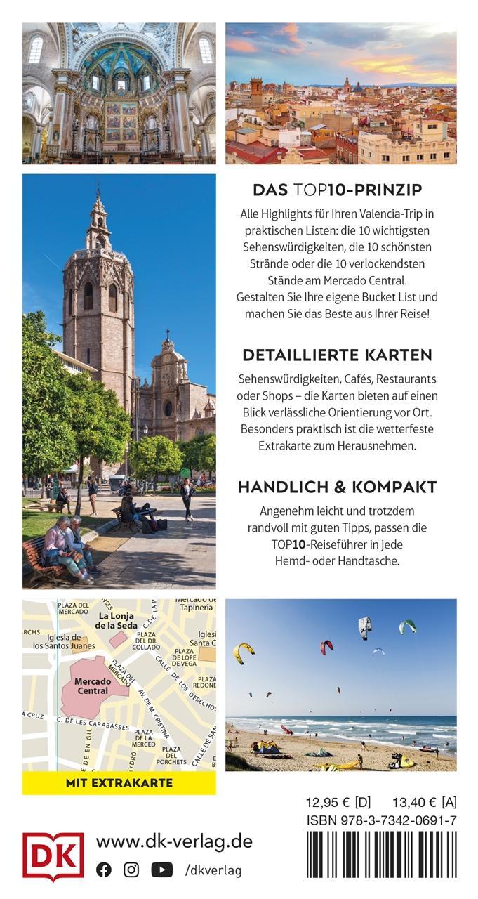 Bild: 9783734206917 | TOP10 Reiseführer Valencia | Taschenbuch | Top 10-Reiseführer | 144 S.