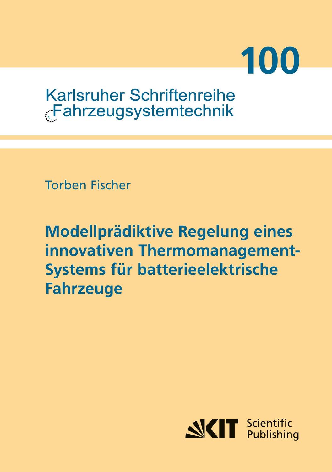 Cover: 9783731511991 | Modellprädiktive Regelung eines innovativen...