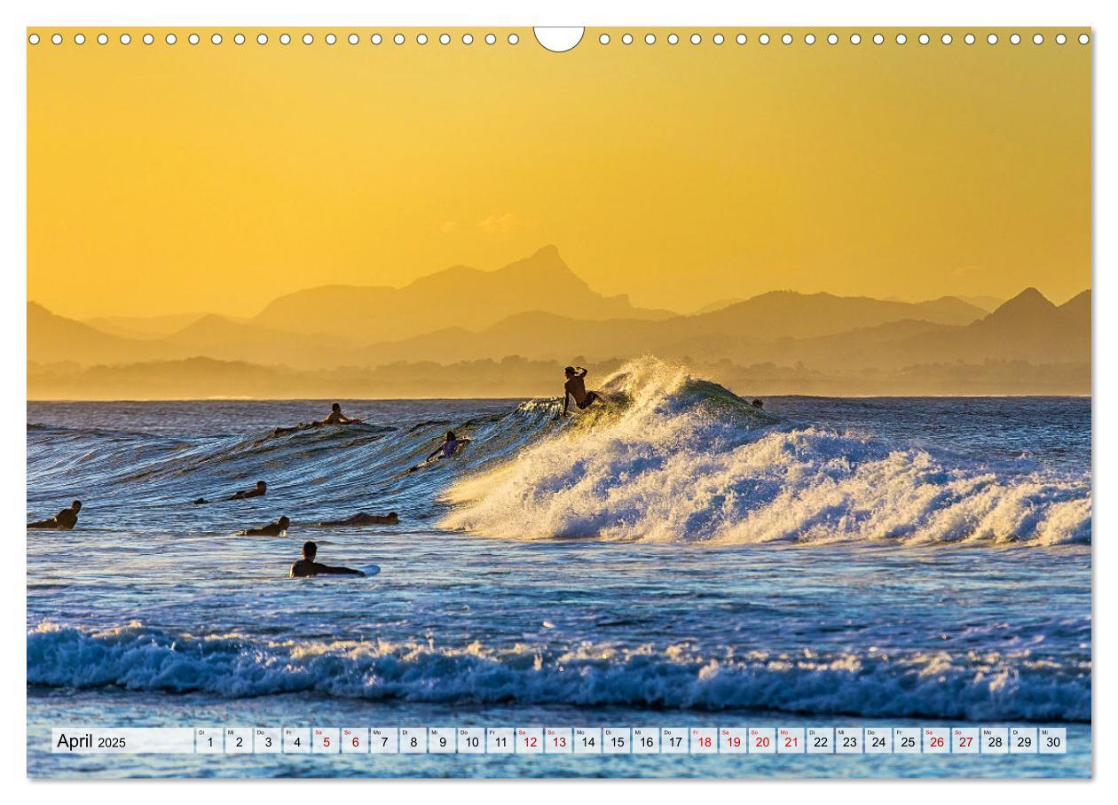 Bild: 9783383921179 | Surfen - from Inside the Barrel (Wandkalender 2025 DIN A3 quer),...