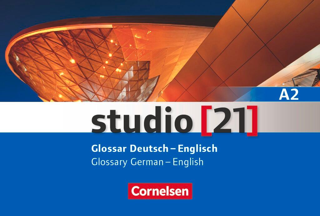 Cover: 9783065208451 | studio [21] - Grundstufe A2: Gesamtband. Glossar Deutsch-Englisch