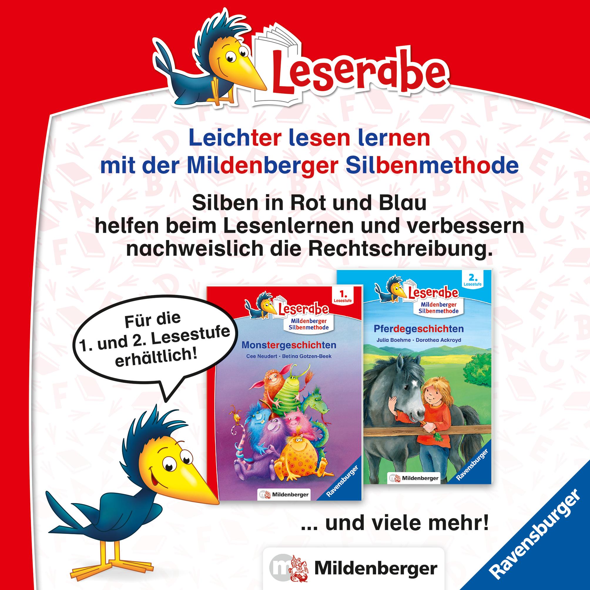 Bild: 9783473463626 | Monstergeschichten - lesen lernen mit dem Leseraben - Erstlesebuch...