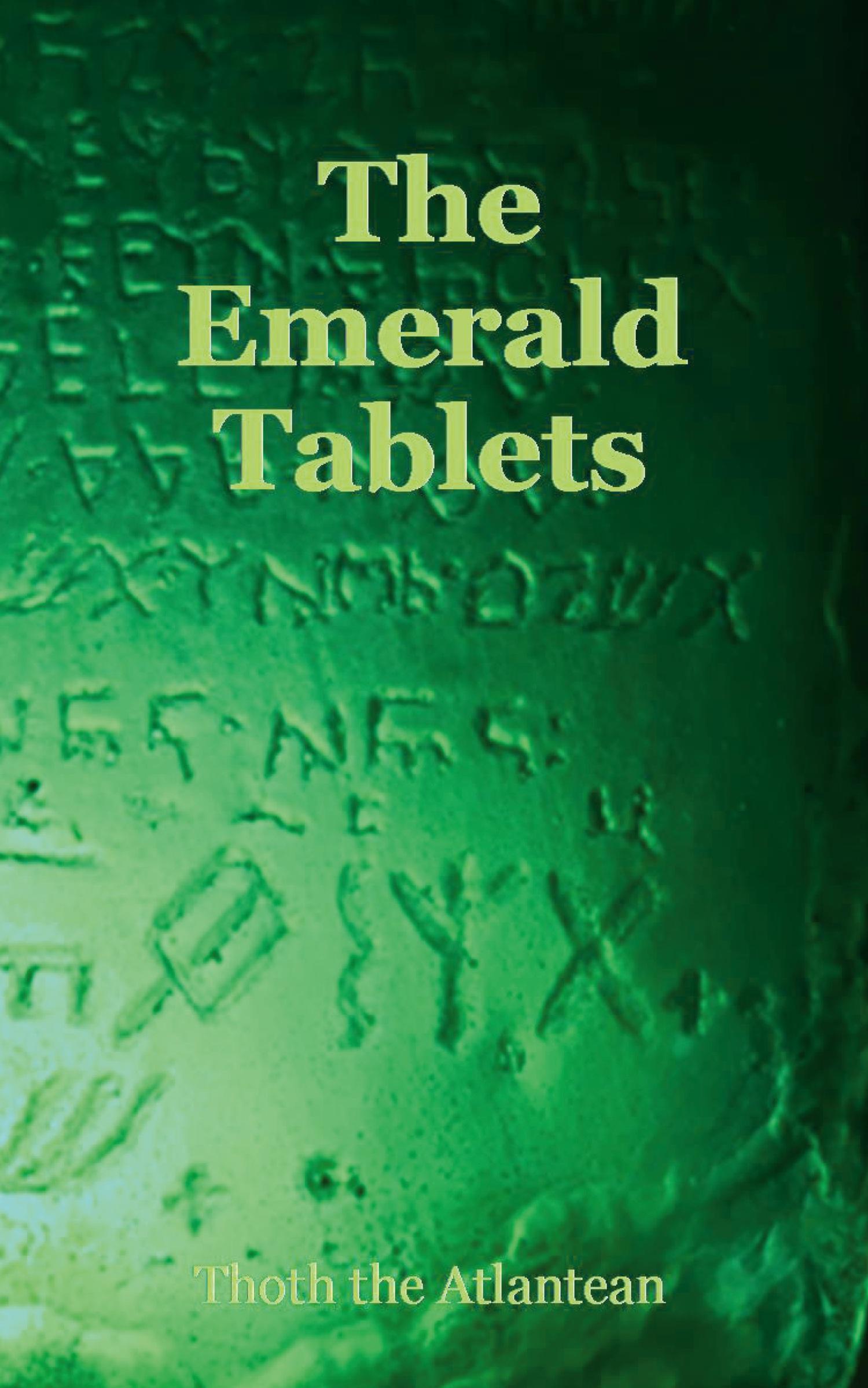 Cover: 9781088092828 | THE EMERALD TABLETS OF THOTH THE ATLANTEAN | Thoth The Atlantean