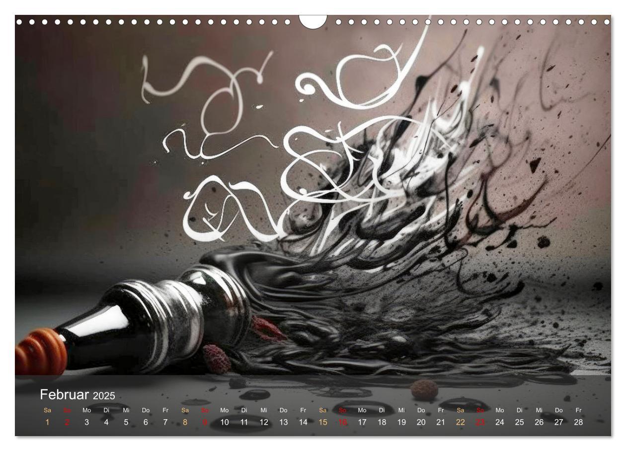 Bild: 9783435368358 | Arabische Kalligraphie in Kunstform (Wandkalender 2025 DIN A3...