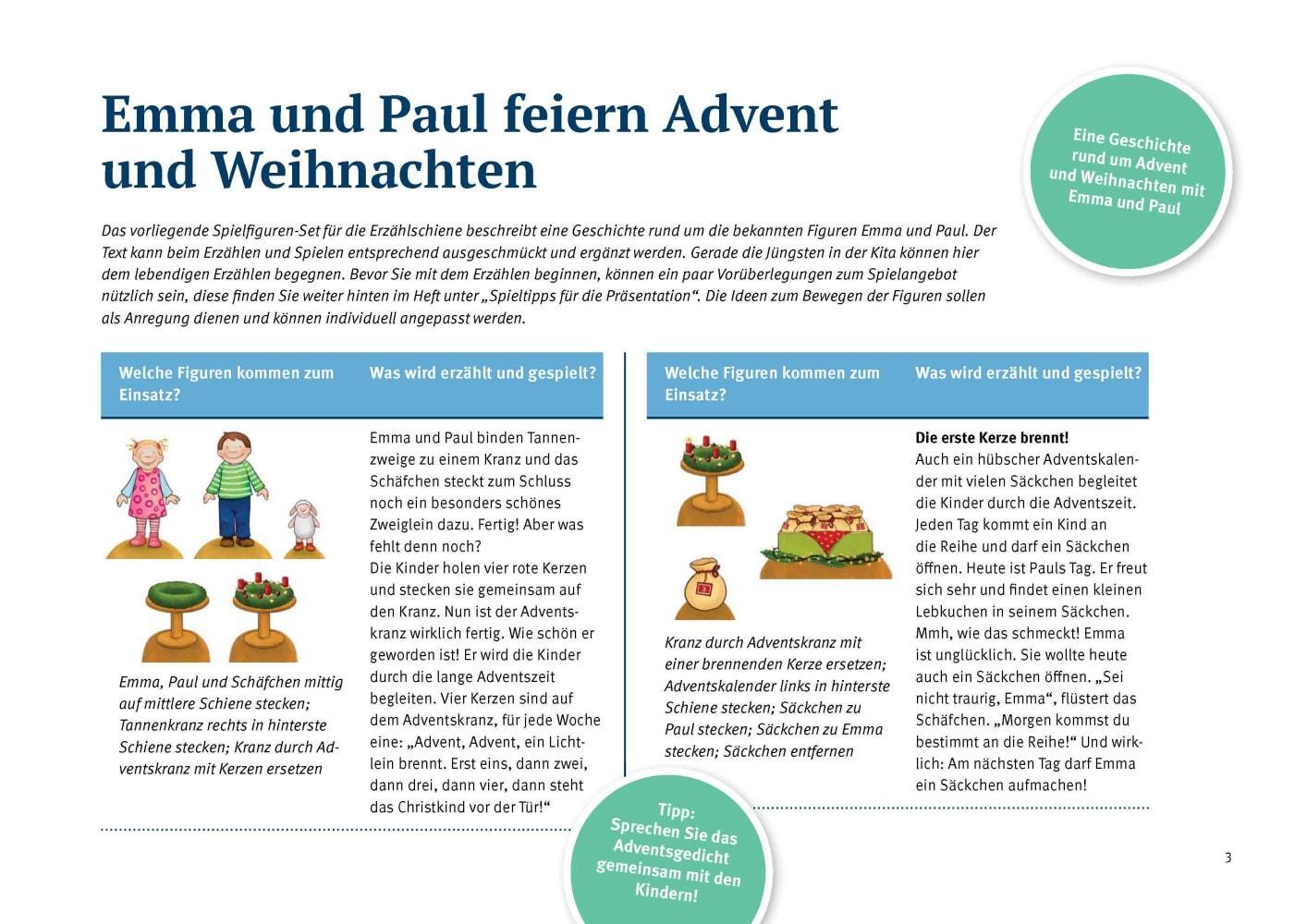 Bild: 4260179517501 | Emma und Paul feiern Advent und Weihnachten | Monika Lehner | Bundle