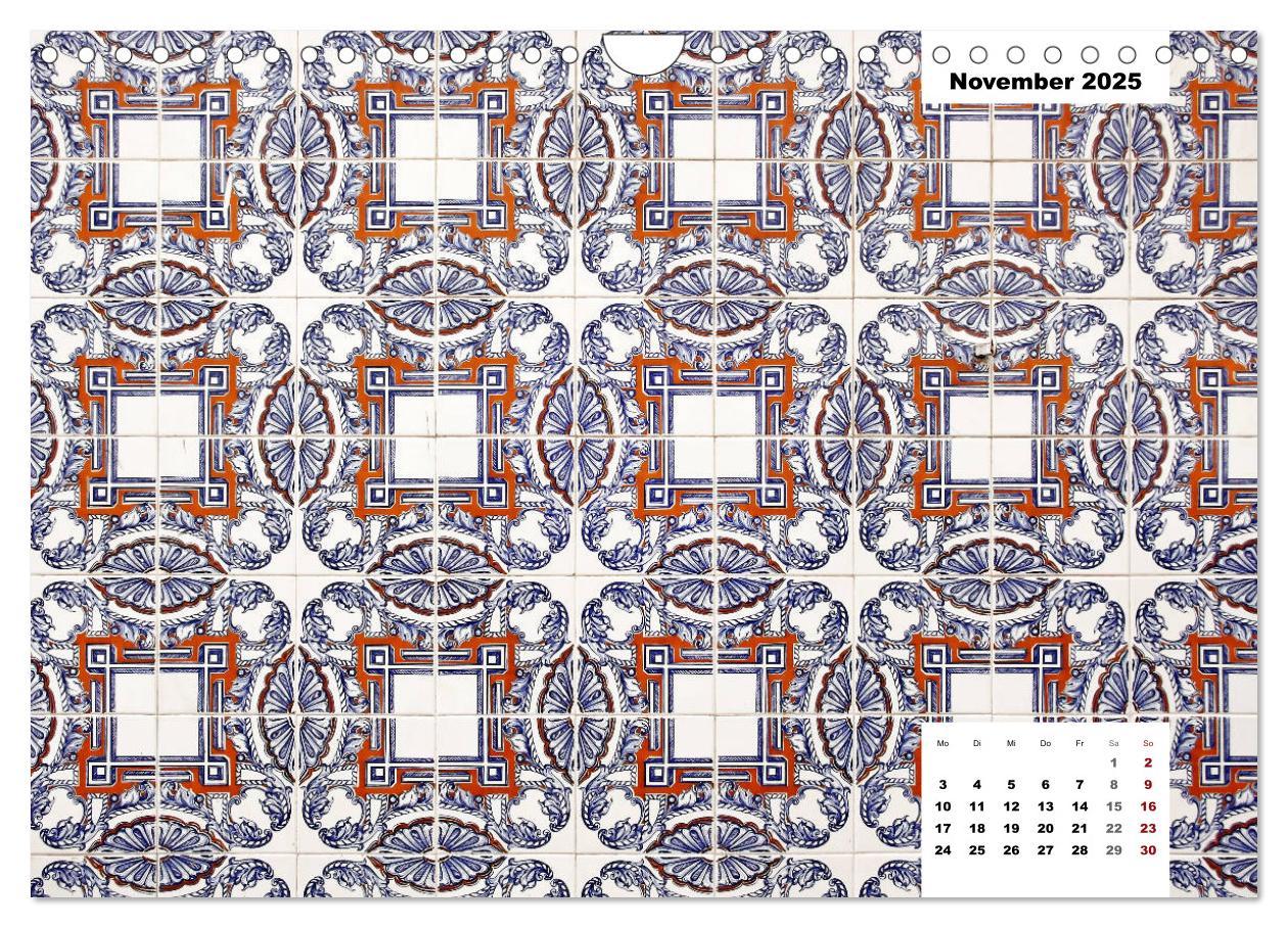 Bild: 9783435308101 | Lissabons Azulejos (Wandkalender 2025 DIN A4 quer), CALVENDO...