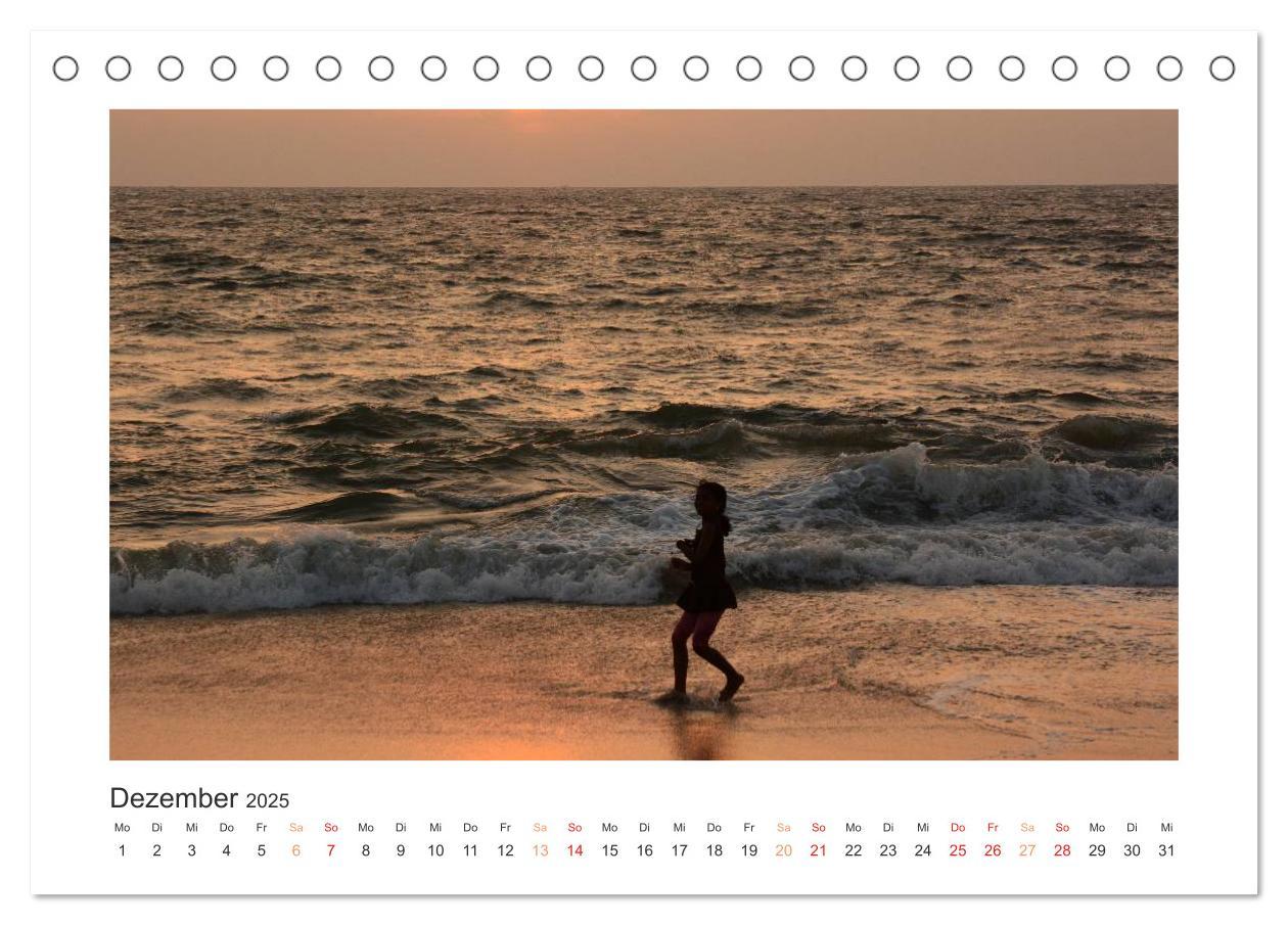 Bild: 9783435732524 | Kerala - Im Süden Indiens (Tischkalender 2025 DIN A5 quer),...