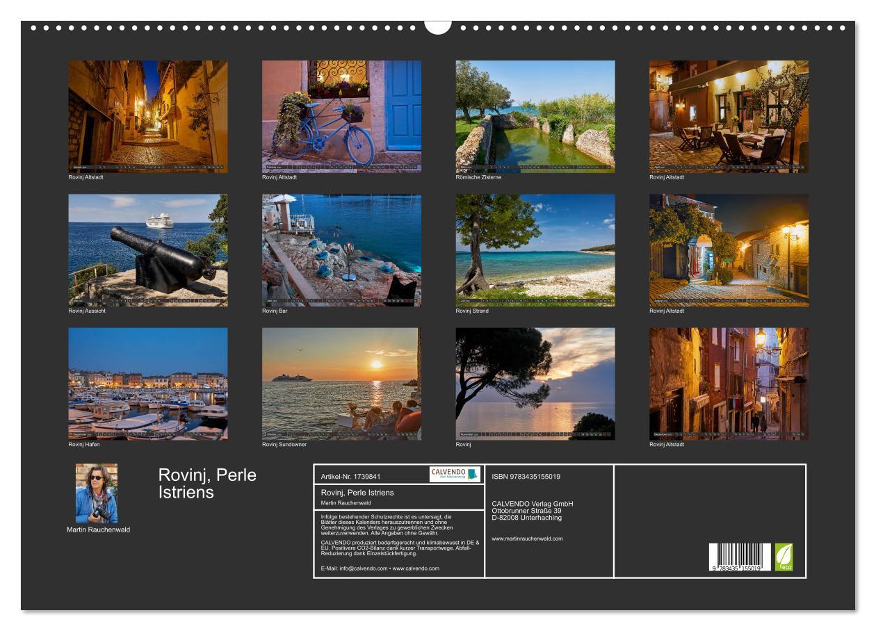 Bild: 9783435155019 | Rovinj, Perle Istriens (Wandkalender 2025 DIN A2 quer), CALVENDO...