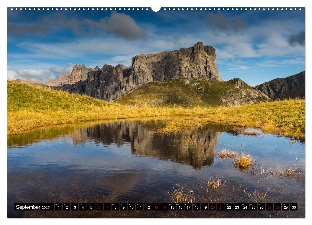 Bild: 9783435292578 | Bergseen in den Dolomiten (Wandkalender 2025 DIN A2 quer), CALVENDO...