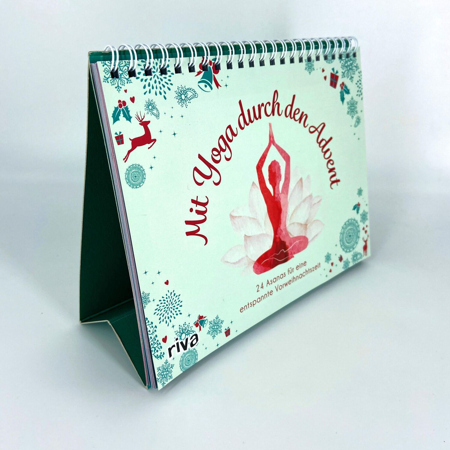 Bild: 9783742314970 | Mit Yoga durch den Advent | Katharina Brinkmann | Kalender | 26 S.