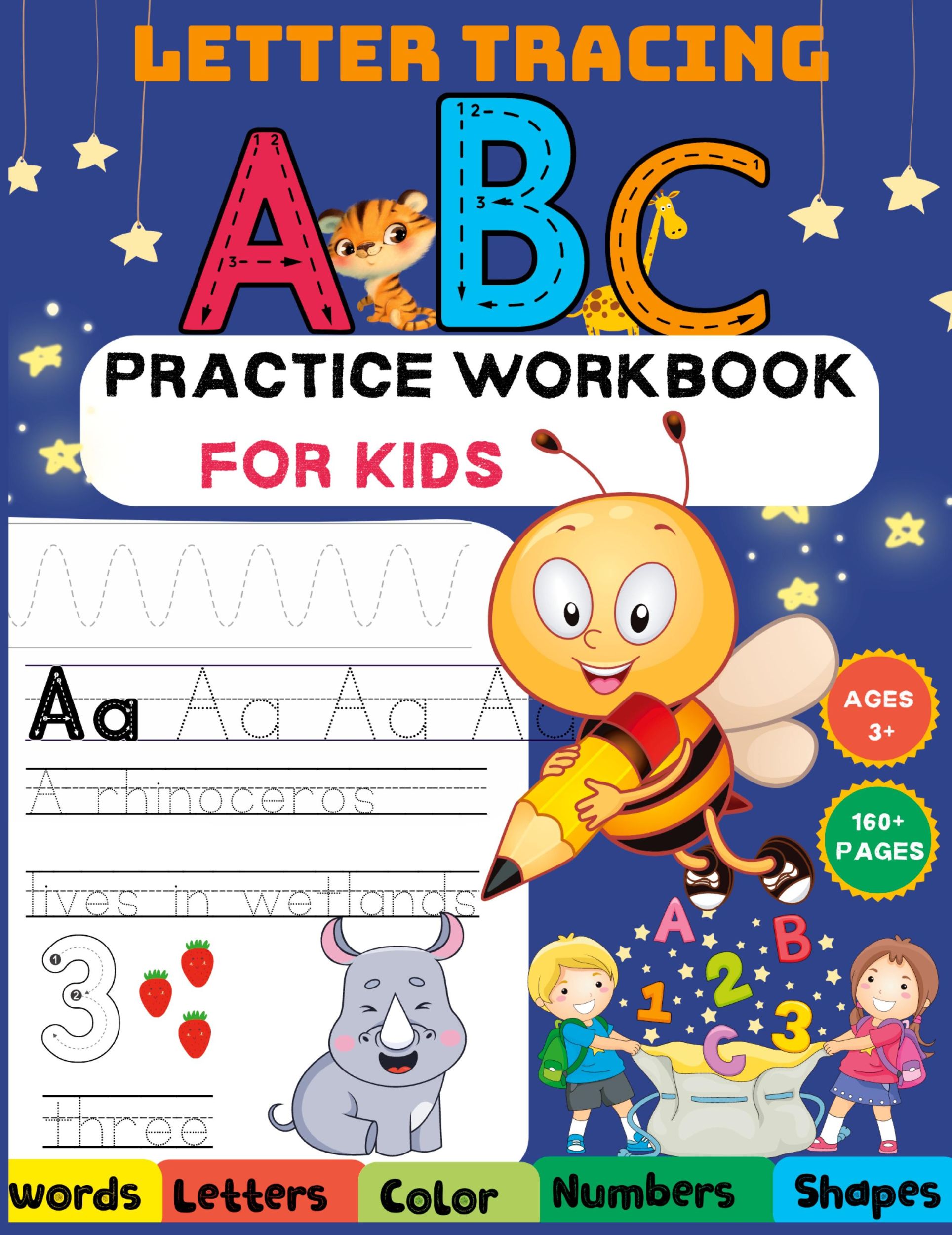 Cover: 9781312424821 | ABC Letter Tracing Practice Workbook for Kids Ages 3-5 | World | Buch