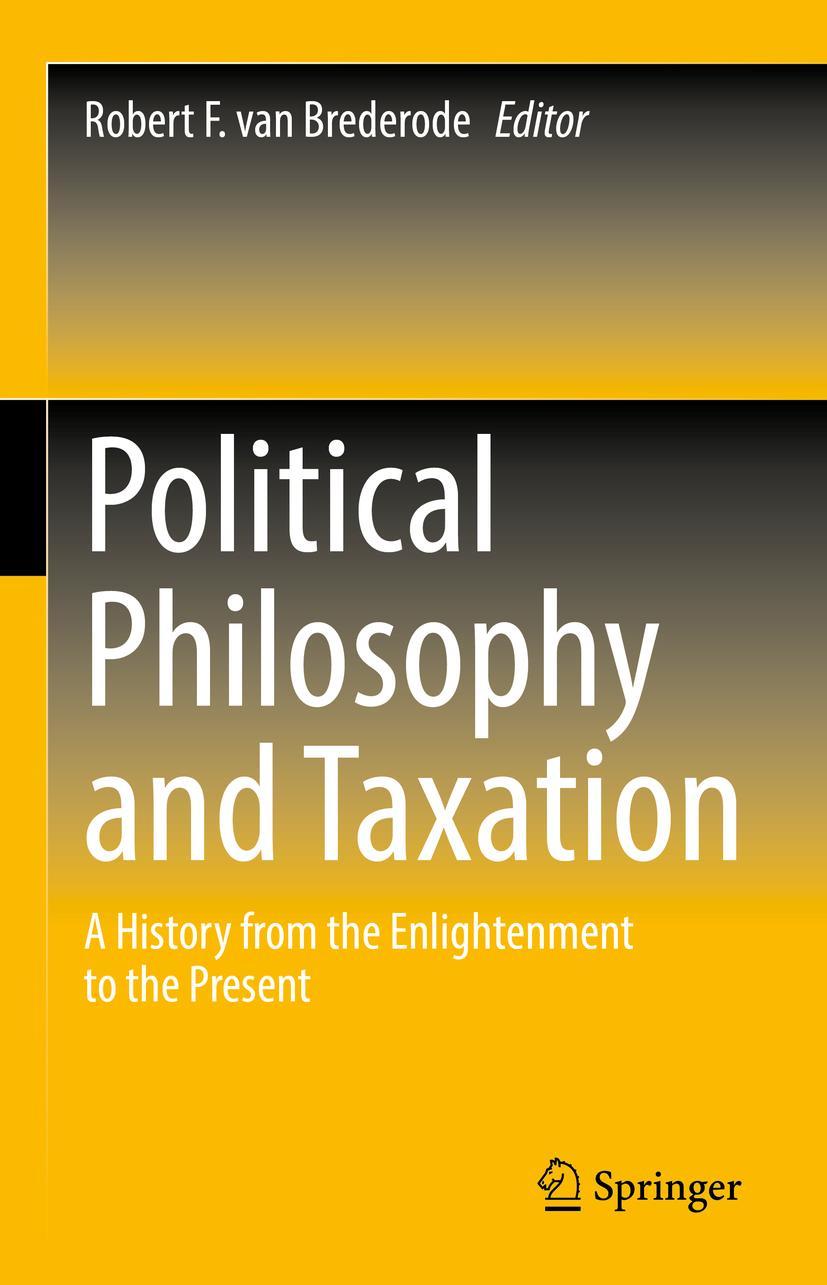 Cover: 9789811910913 | Political Philosophy and Taxation | Robert F. van Brederode | Buch