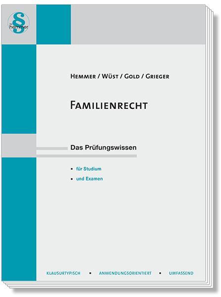 Cover: 9783968381664 | Familienrecht | Das Prüfungswissen für Studium und Examen | Buch | VII