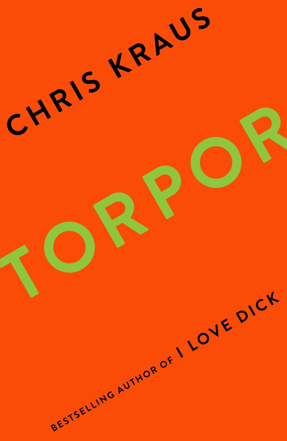 Cover: 9781781258989 | Torpor | Tuskar Rock Press | Chris Kraus | Taschenbuch | 292 S. | 2017