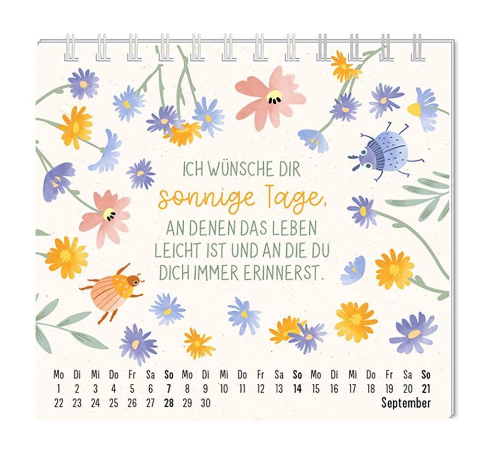 Bild: 9783986361327 | Mini-Kalender 2025 Du bist wundervoll | Mini-Kalender | Original