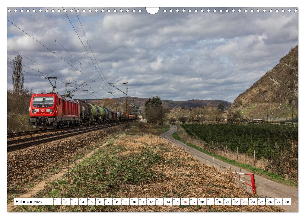 Bild: 9783435704477 | Eisenbahn an Rhein und Mosel 2025 (Wandkalender 2025 DIN A3 quer),...