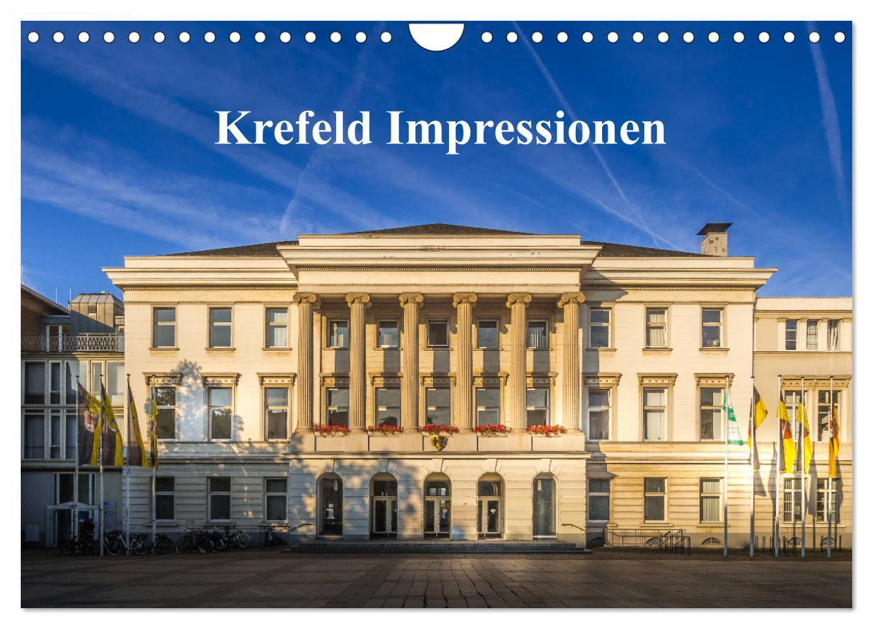 Cover: 9783435344222 | Krefeld Impressionen (Wandkalender 2025 DIN A4 quer), CALVENDO...