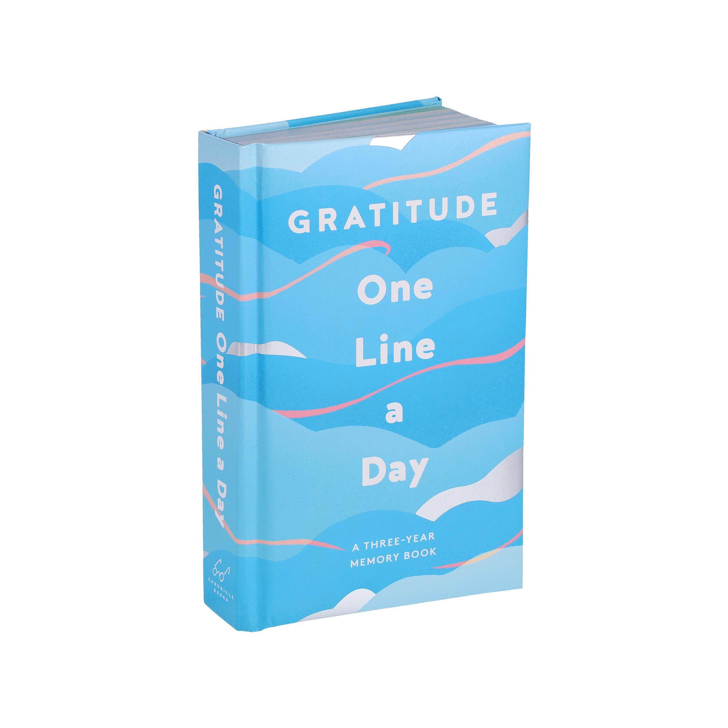 Cover: 9781797205069 | Gratitude One Line a Day | A Three-Year Memory Book | Books Chronicle