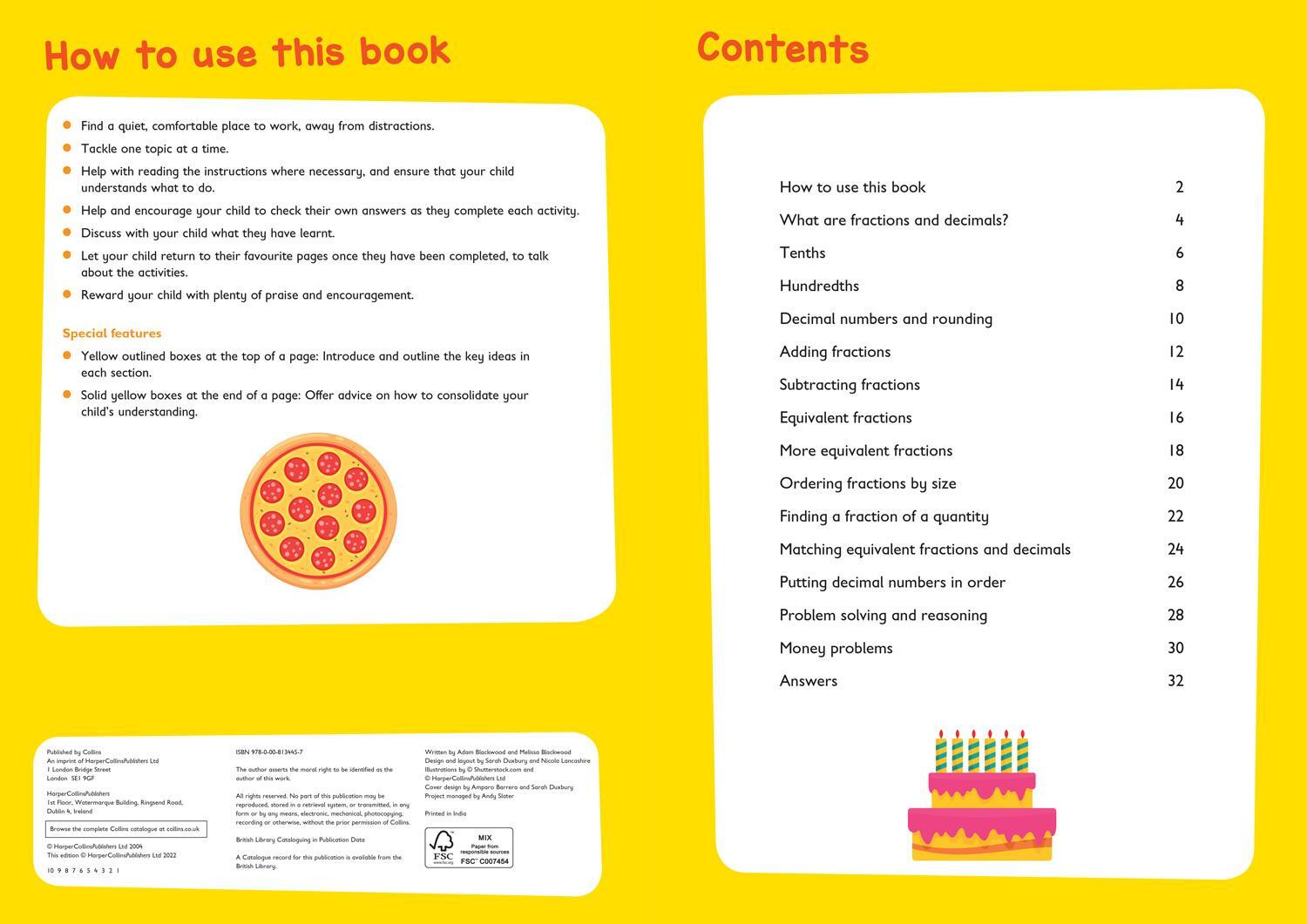 Bild: 9780008134457 | Fractions and Decimals Ages 7-9 | Ideal for Home Learning | Learning