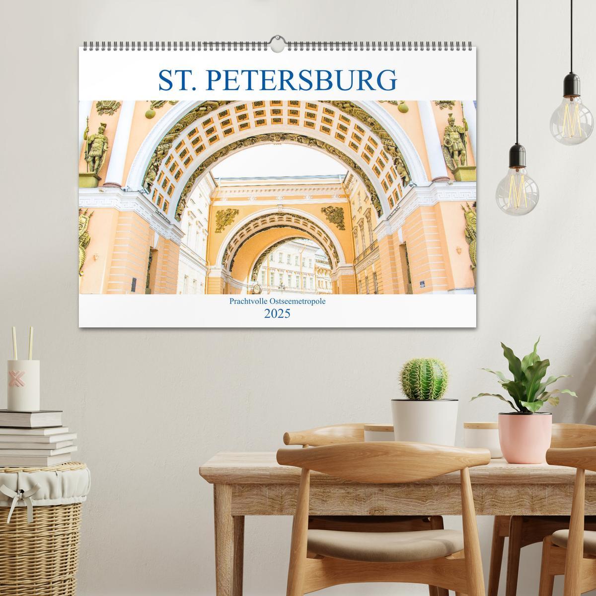 Bild: 9783435177660 | St. Petersburg - Prachtvolle Ostseemetropole (Wandkalender 2025 DIN...