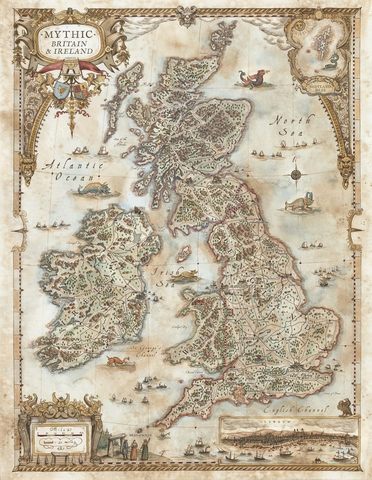 Cover: 9789189143685 | Vaesen - Mythic Britain &amp; Ireland Maps &amp; Handouts | englisch