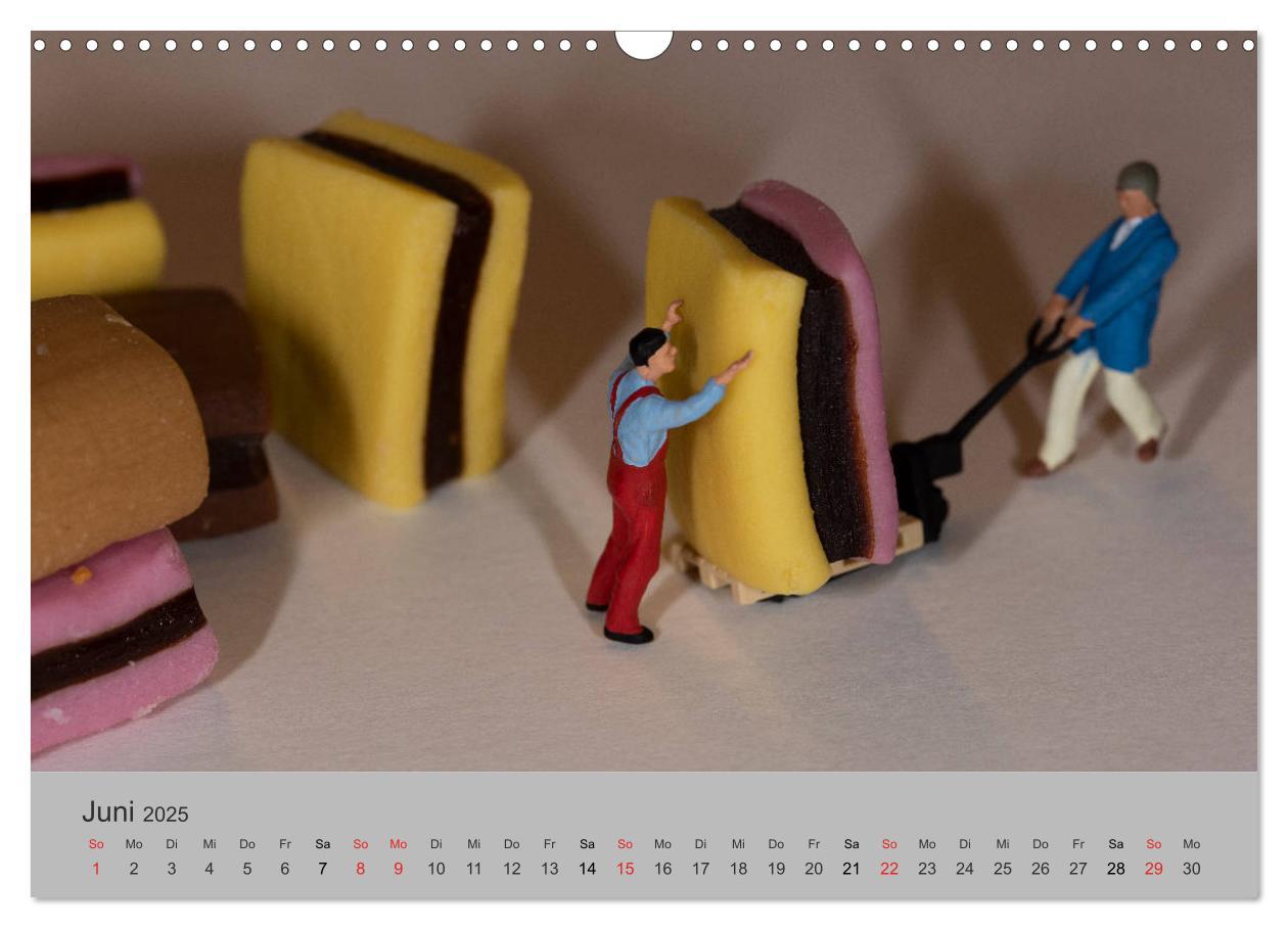 Bild: 9783435149537 | Miniaturen - Das Leben der Minis (Wandkalender 2025 DIN A3 quer),...