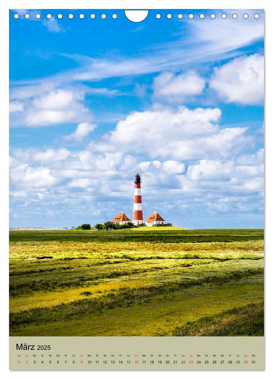 Bild: 9783435964604 | NORDSEEFLAIR - St. Peter Ording und Westerhever (Wandkalender 2025...