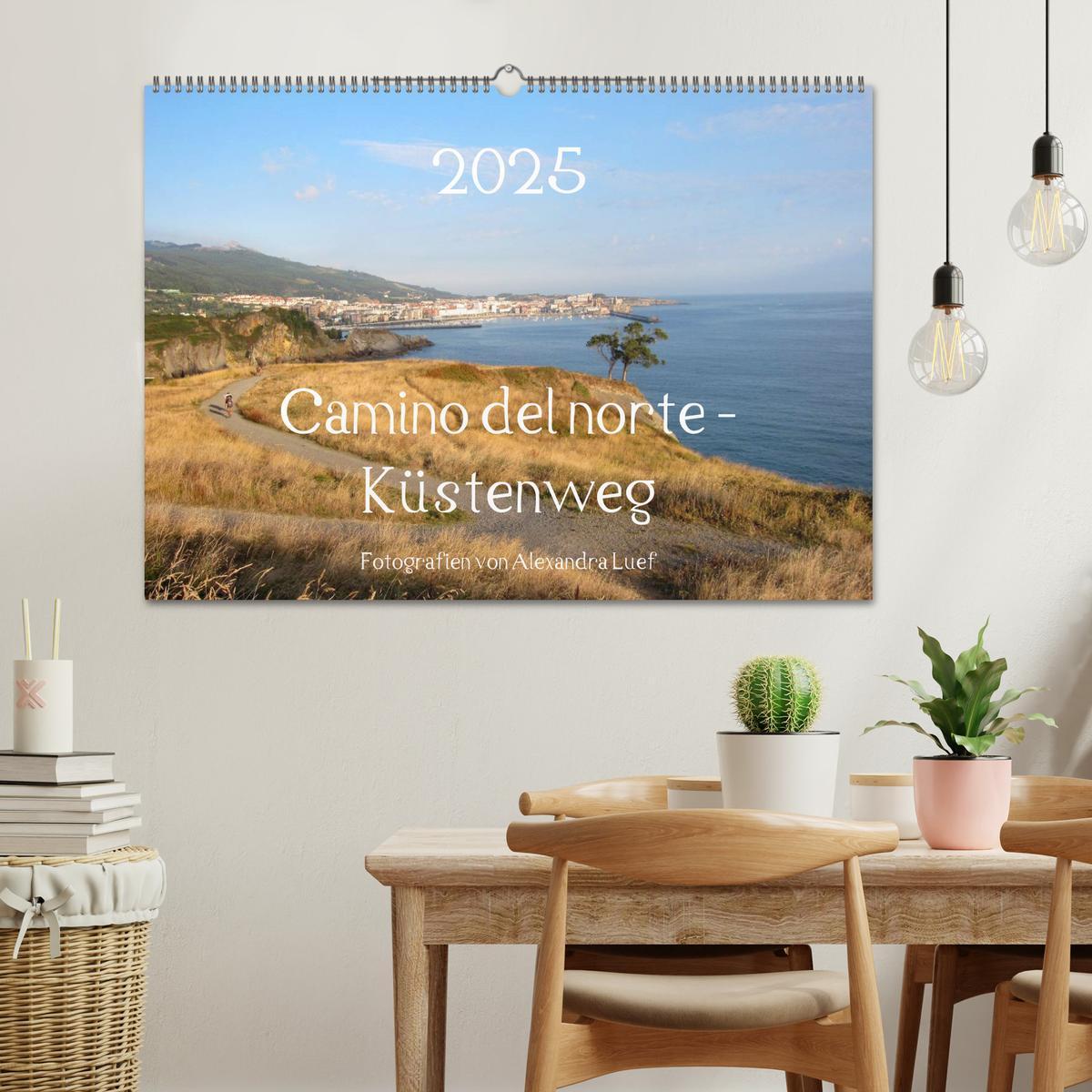 Bild: 9783435635726 | Camino del norte - Küstenweg (Wandkalender 2025 DIN A2 quer),...