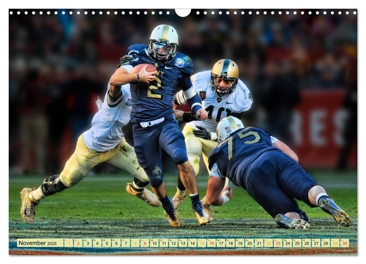 Bild: 9783435485772 | American Football - Taktik und Athletik (Wandkalender 2025 DIN A3...