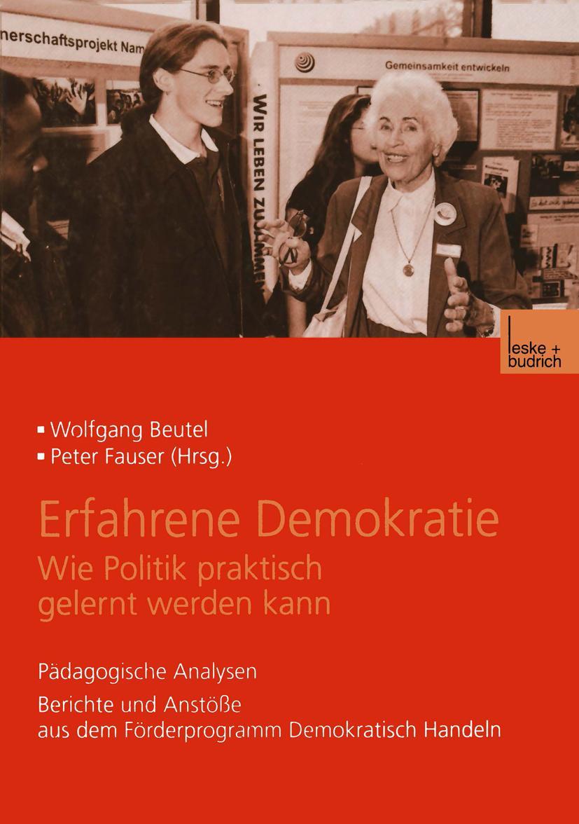 Cover: 9783810028358 | Erfahrene Demokratie. Wie Politik praktisch gelernt werden kann | Buch