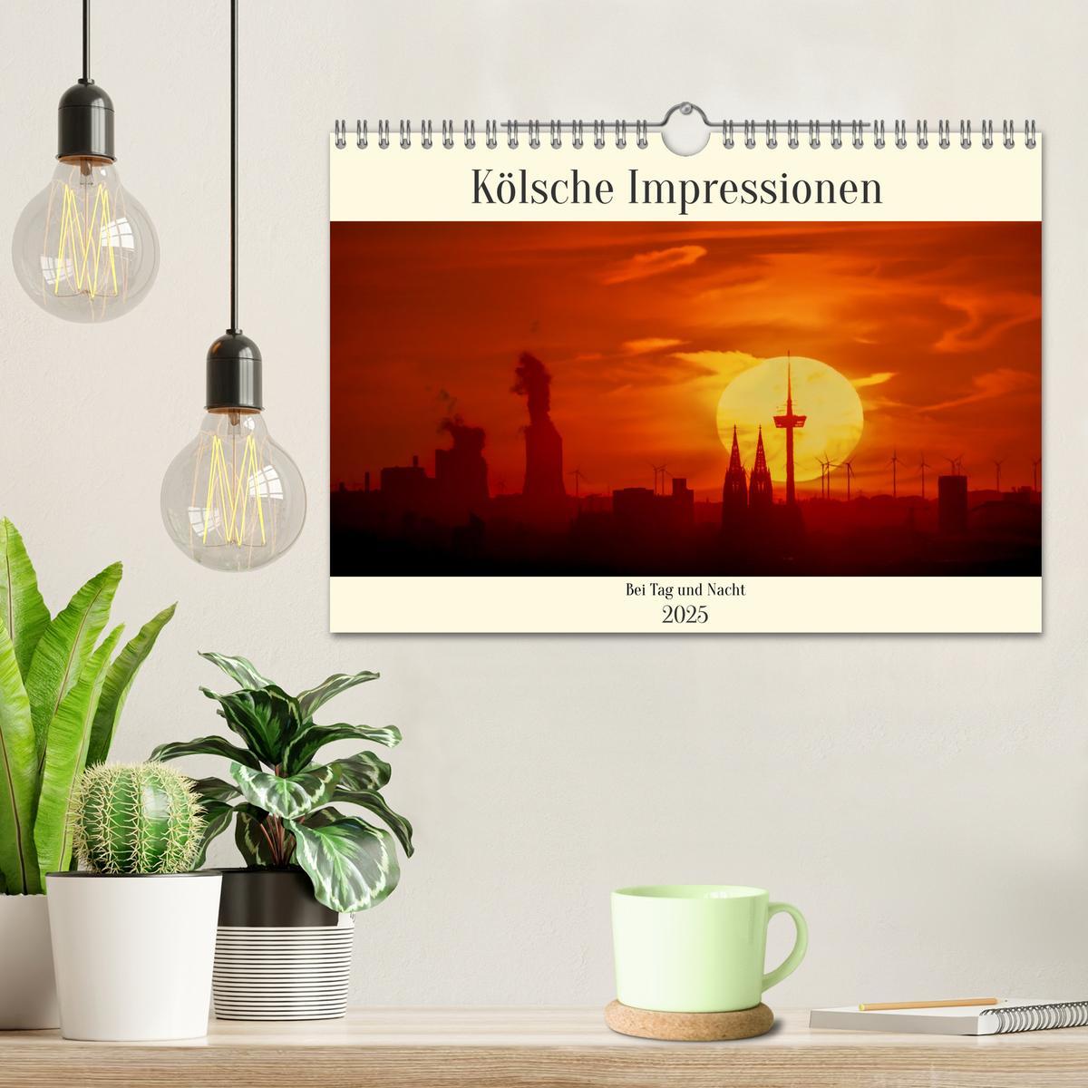 Bild: 9783435049882 | Kölsche Impressionen bei Tag und Nacht (Wandkalender 2025 DIN A4...