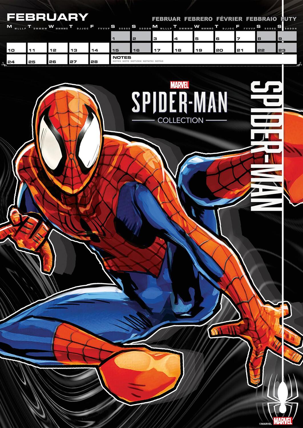 Bild: 9781804231753 | Spider-Man 2025 Wandkalender 30 x 42 cm | Kalender | 28 S. | Deutsch