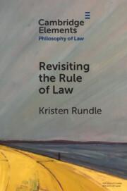 Cover: 9781009009676 | Revisiting the Rule of Law | Kristen Rundle | Taschenbuch | Englisch