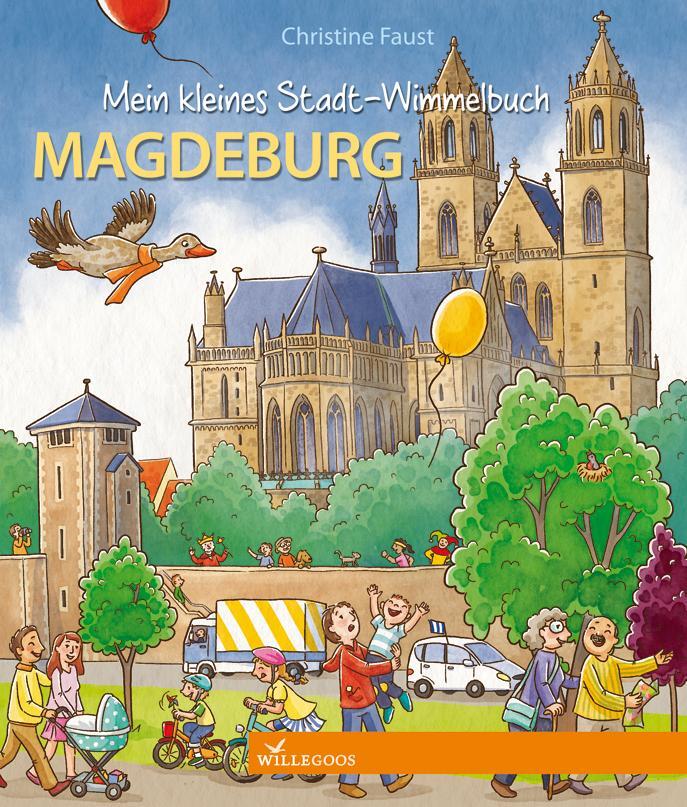 Cover: 9783944445304 | Mein kleines Stadt-Wimmelbuch Magdeburg | Christine Faust | Buch