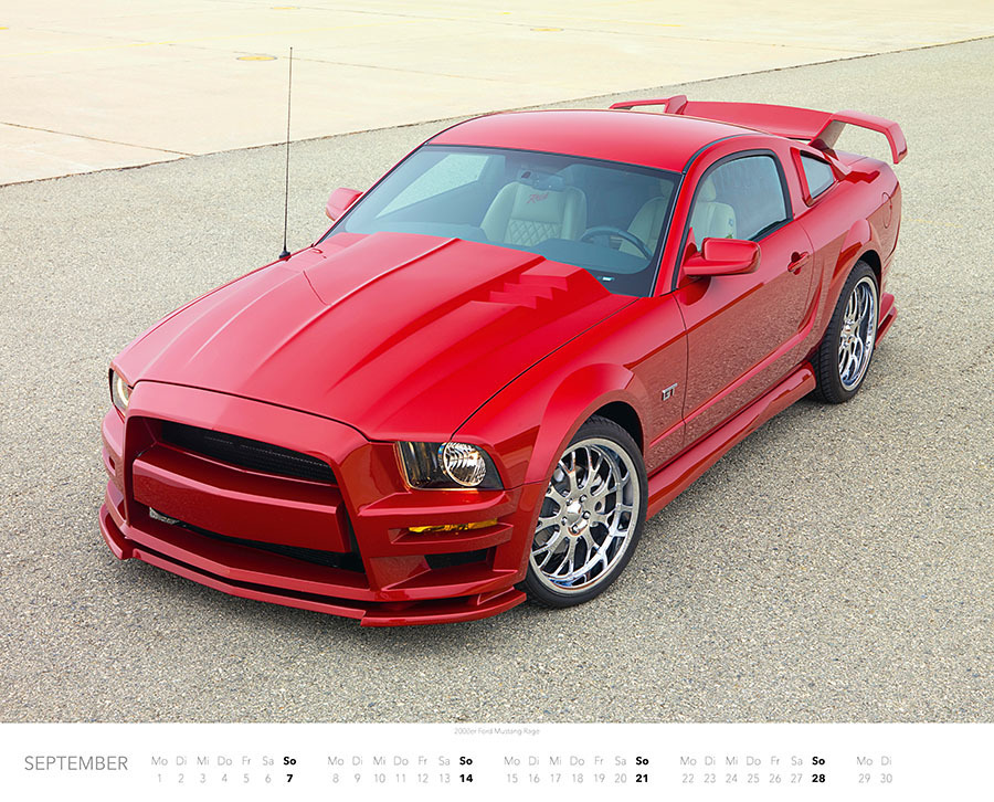 Bild: 9783966647915 | Ford Mustang Kalender 2025 | Chris Affrock | Kalender | Spiralbindung